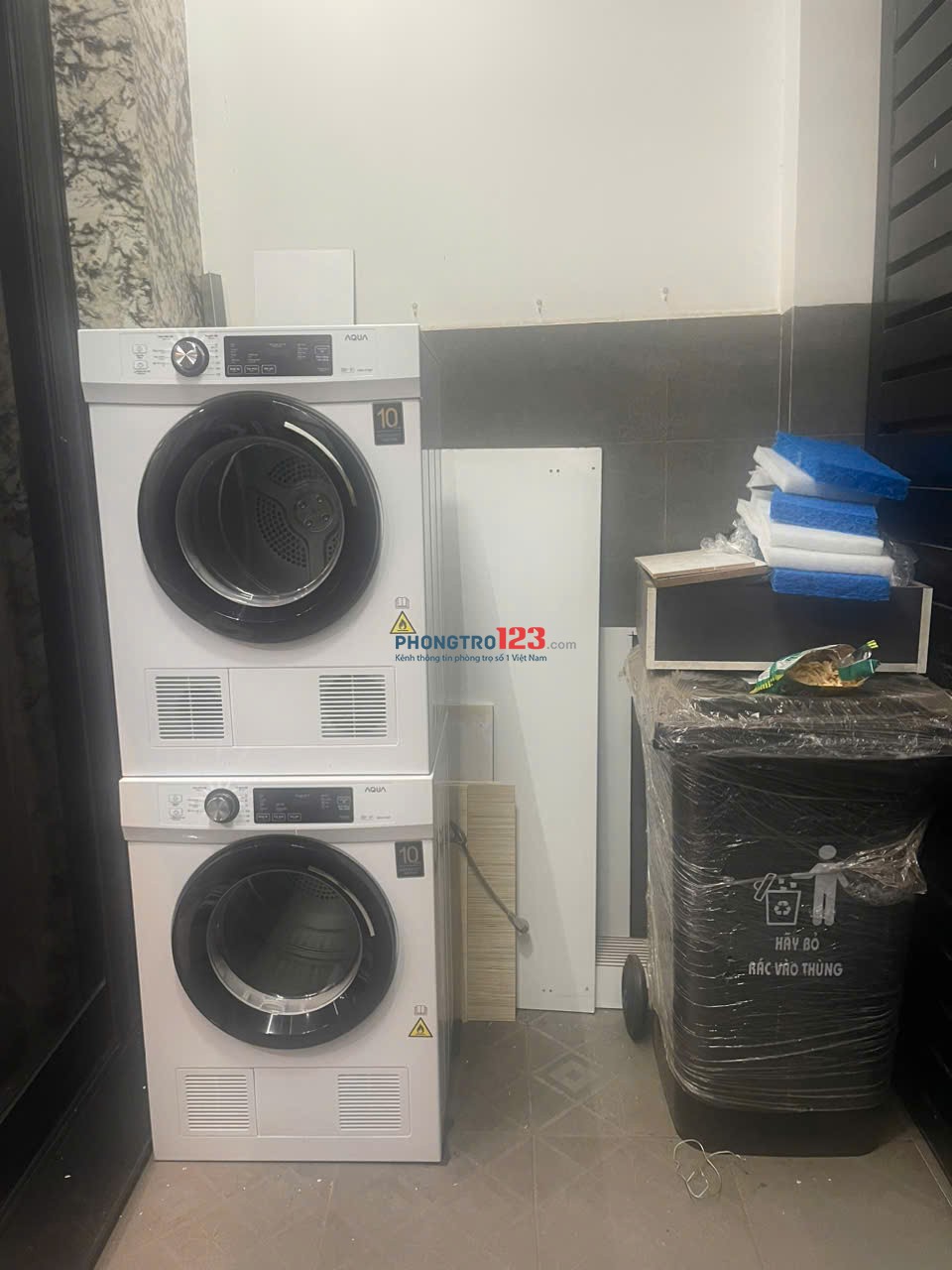 Cho thuê phòng trọ ở ghép sleepbox, máy lạnh, giặt free, đầy đủ tiện nghi, quận 10
