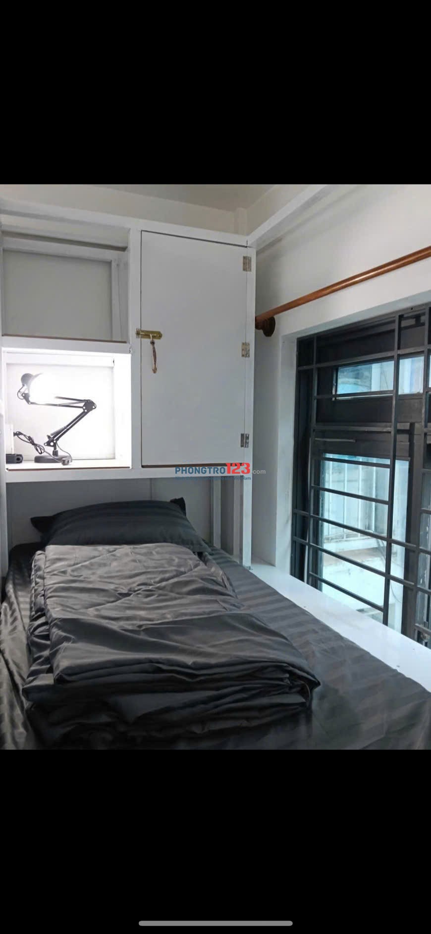 Cho thuê phòng trọ ở ghép sleepbox, máy lạnh, giặt free, đầy đủ tiện nghi, quận 10