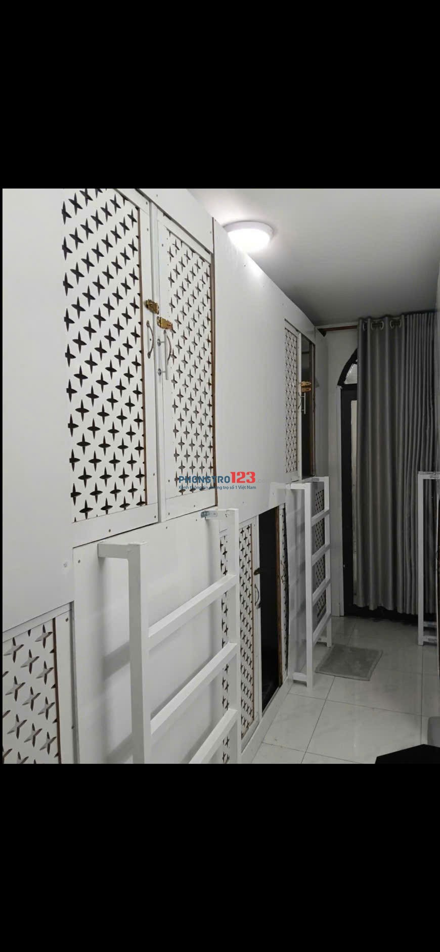 Cho thuê phòng trọ ở ghép sleepbox, máy lạnh, giặt free, đầy đủ tiện nghi, quận 10