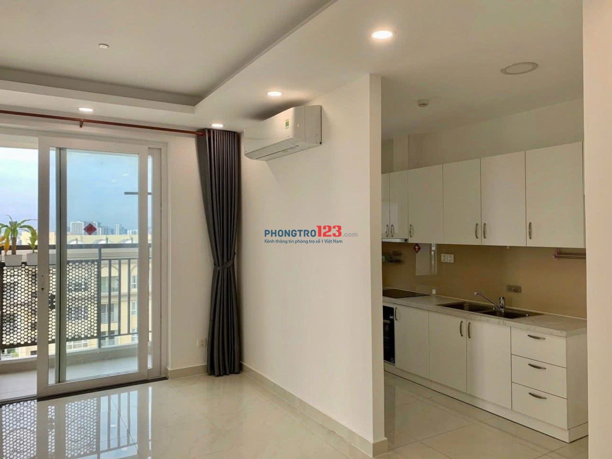 Nhà mới, 74m2, 2PN, 2WC, giá 9tr5/th, Carillon 2, Trịnh Đình Thảo, TP.