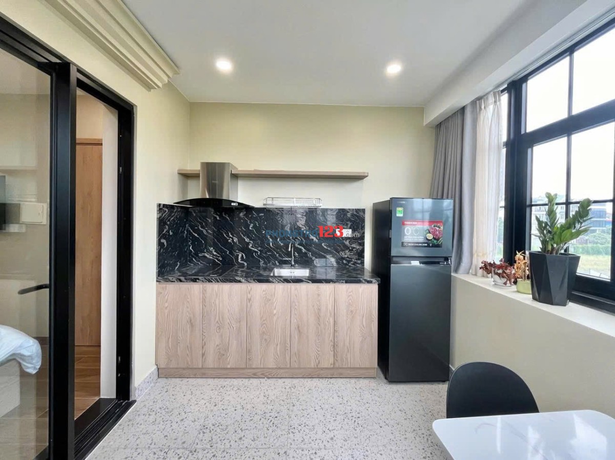CĂN HỘ 1PN MỚI XÂY MÁY GIẶT RIÊNG (ngay cầu Thị Nghè)