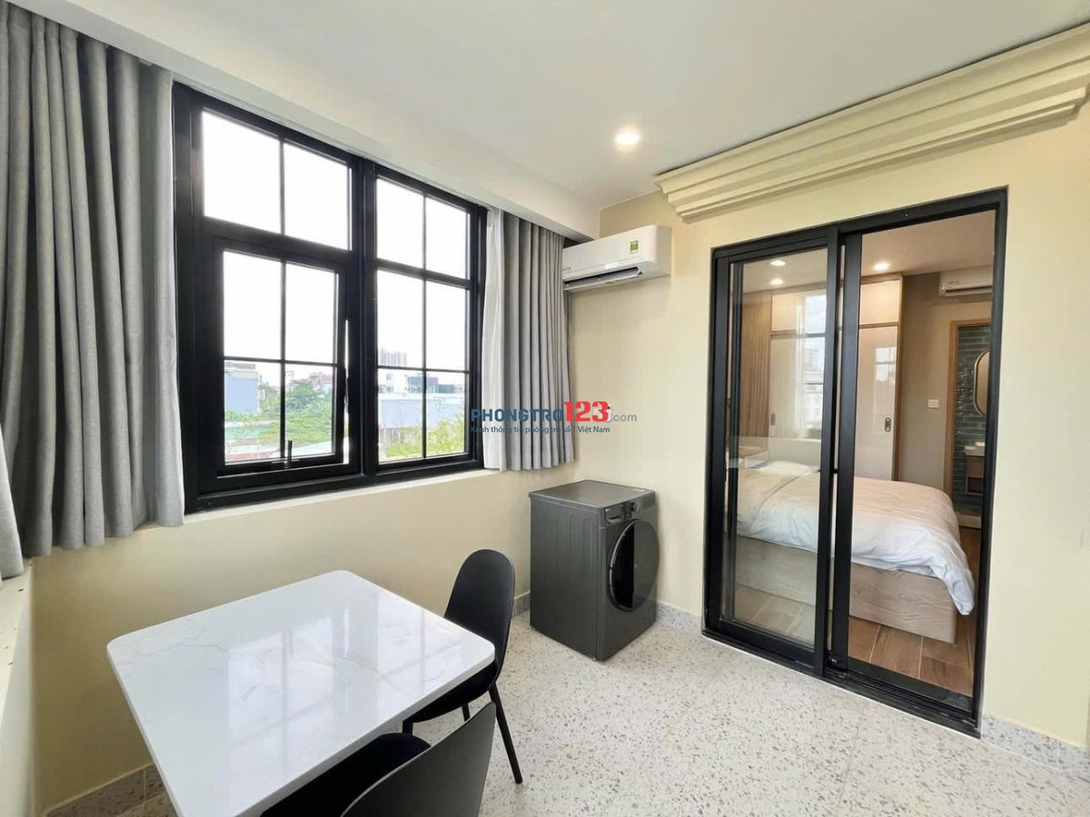CĂN HỘ 1PN MỚI XÂY MÁY GIẶT RIÊNG (ngay cầu Thị Nghè)