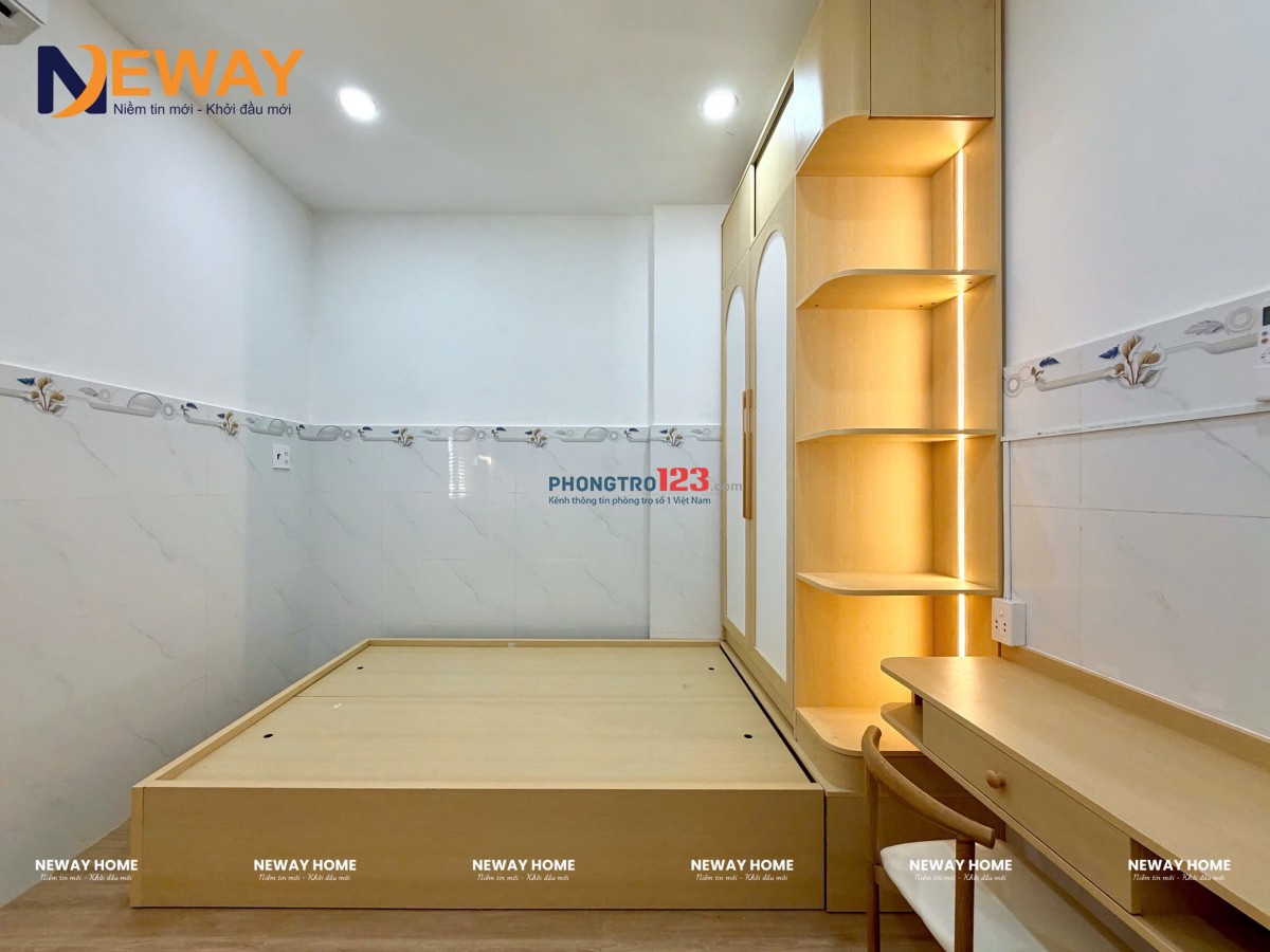 CHO THUÊ STUDIO CỬA SỔ QUẬN TÂN PHÚ – GẦN AEON MALL, GÒ DẦU, ĐH CÔNG THƯƠNG - ĐỦ NỘI THẤT