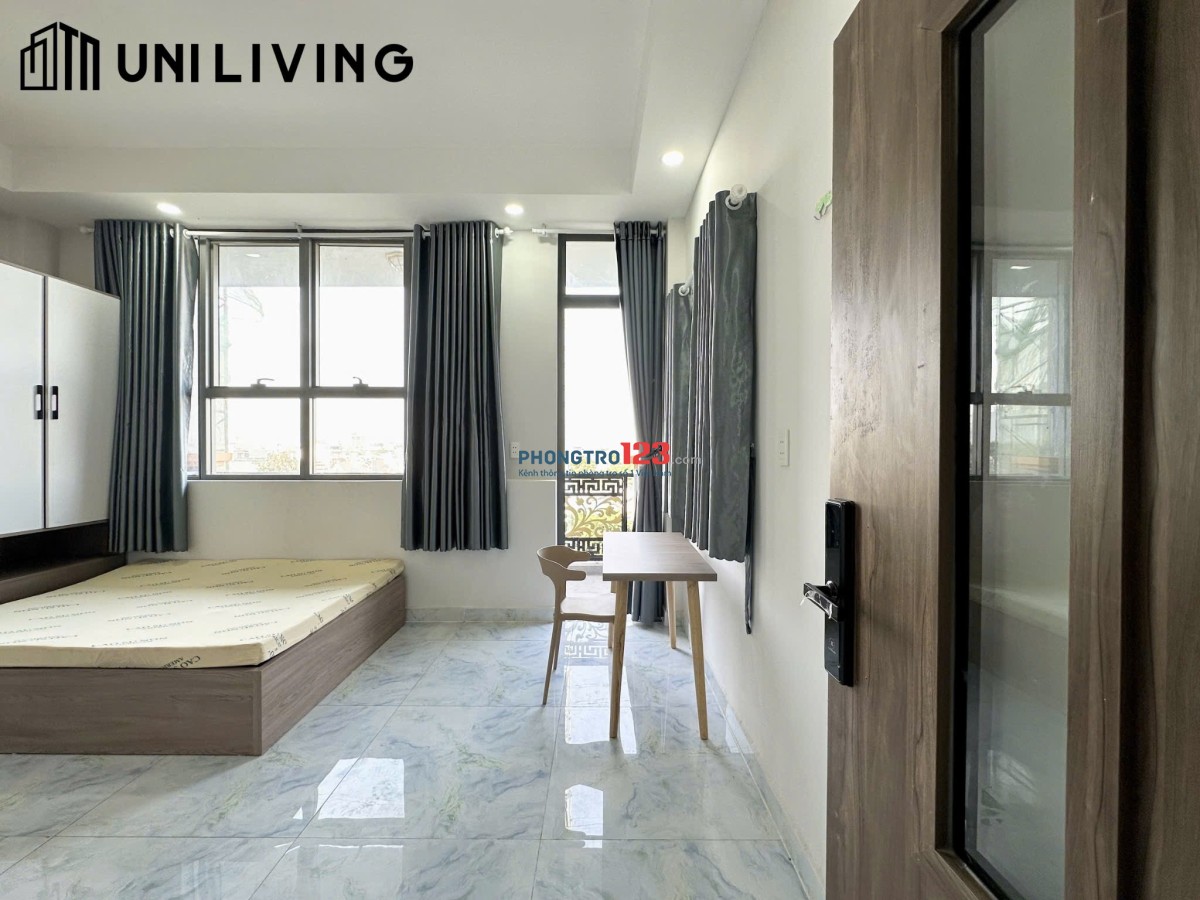 [ HÌNH THẬT GIÁ THẬT ] Phòng Full Nội Thất - Ban Công Rộng - Nhà Mới