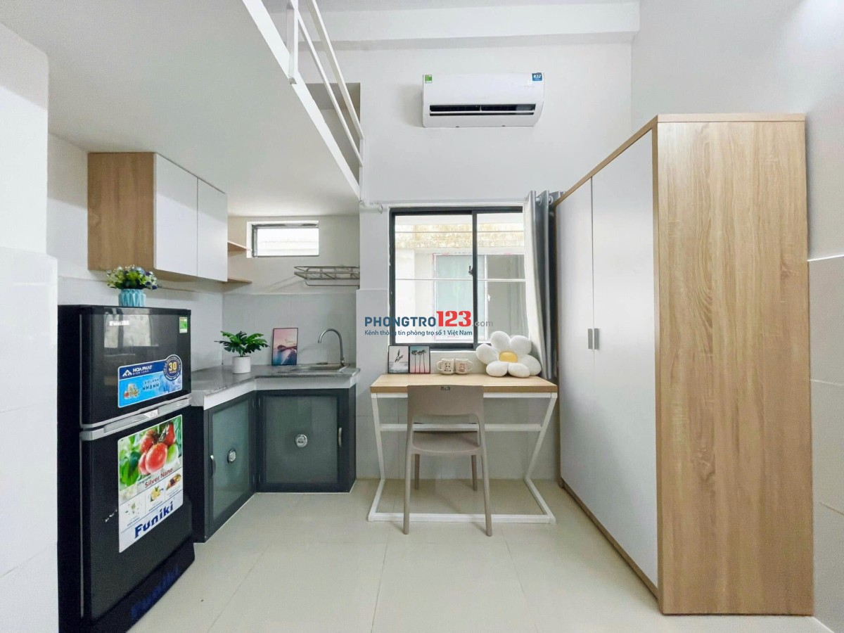 [ HÌNH THẬT GIÁ THẬT ] Duplex Nội Thất Cơ Bản Cửa Sổ Lớn