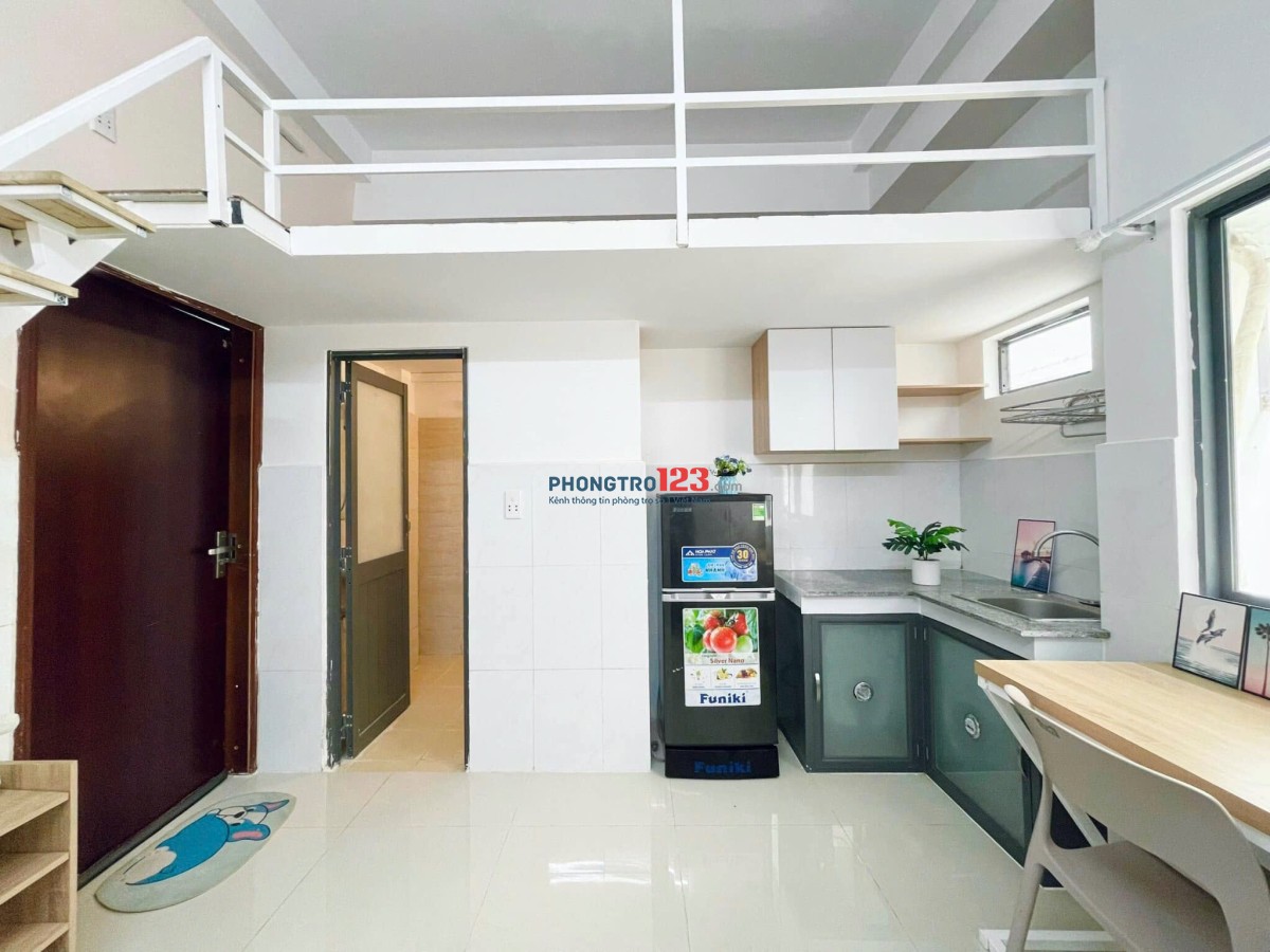 [ HÌNH THẬT GIÁ THẬT ] Duplex Nội Thất Cơ Bản Cửa Sổ Lớn