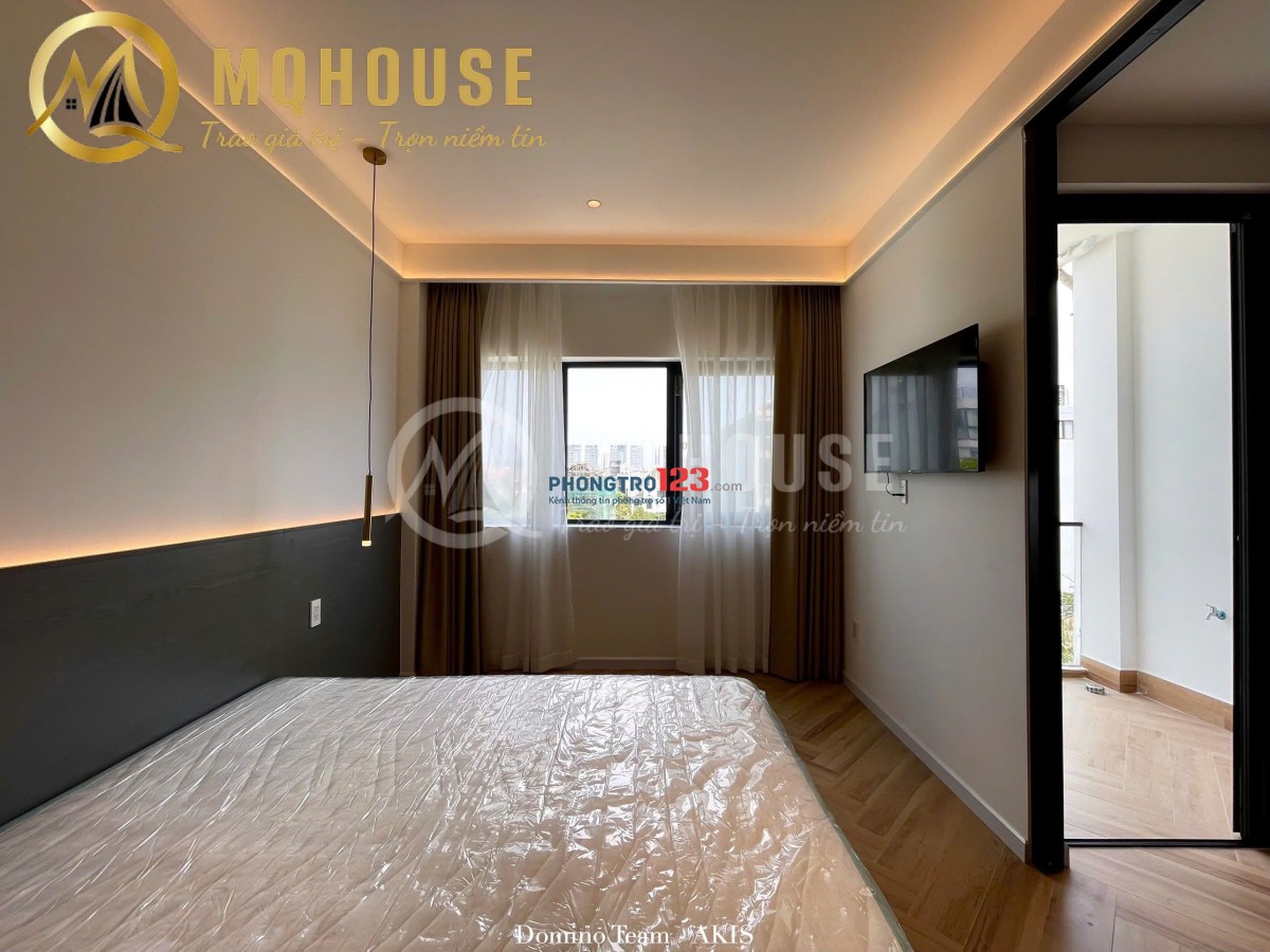 Dự án mới căn 1PN ban công mặt trước được trang bị full nội thất gần Đảo Kim Cương