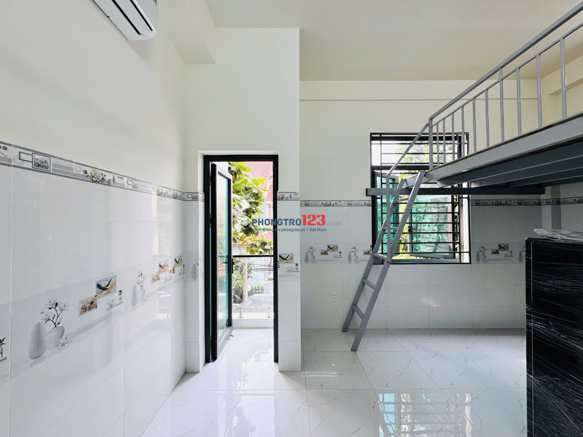 HOT!! KHAI TRƯƠNG CĂN HỘ GÁC LỬNG MỚI 100% – CHO ĐỂ XE ĐIỆN+SẠC & FREE PHÍ DỊCH VỤ – NƯỚC NÓNG LẠNH