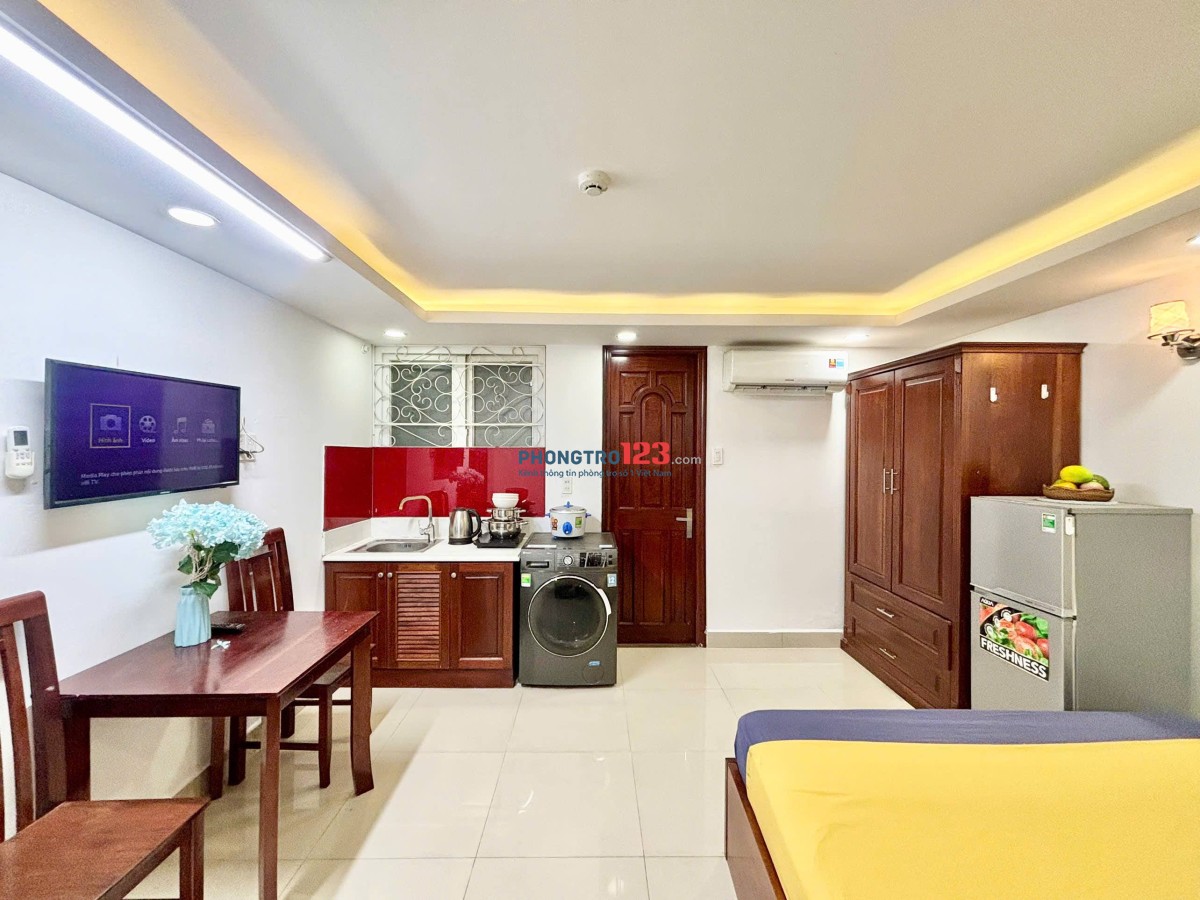 PHÒNG FULL NỘI THẤT CAO CẤP CỬA SỔ LỚN TẠI LƯU NHÂN CHÚ TRUNG TÂM TÂN BÌNH GẦN SÂN BAY TÂN SƠN NHẤT