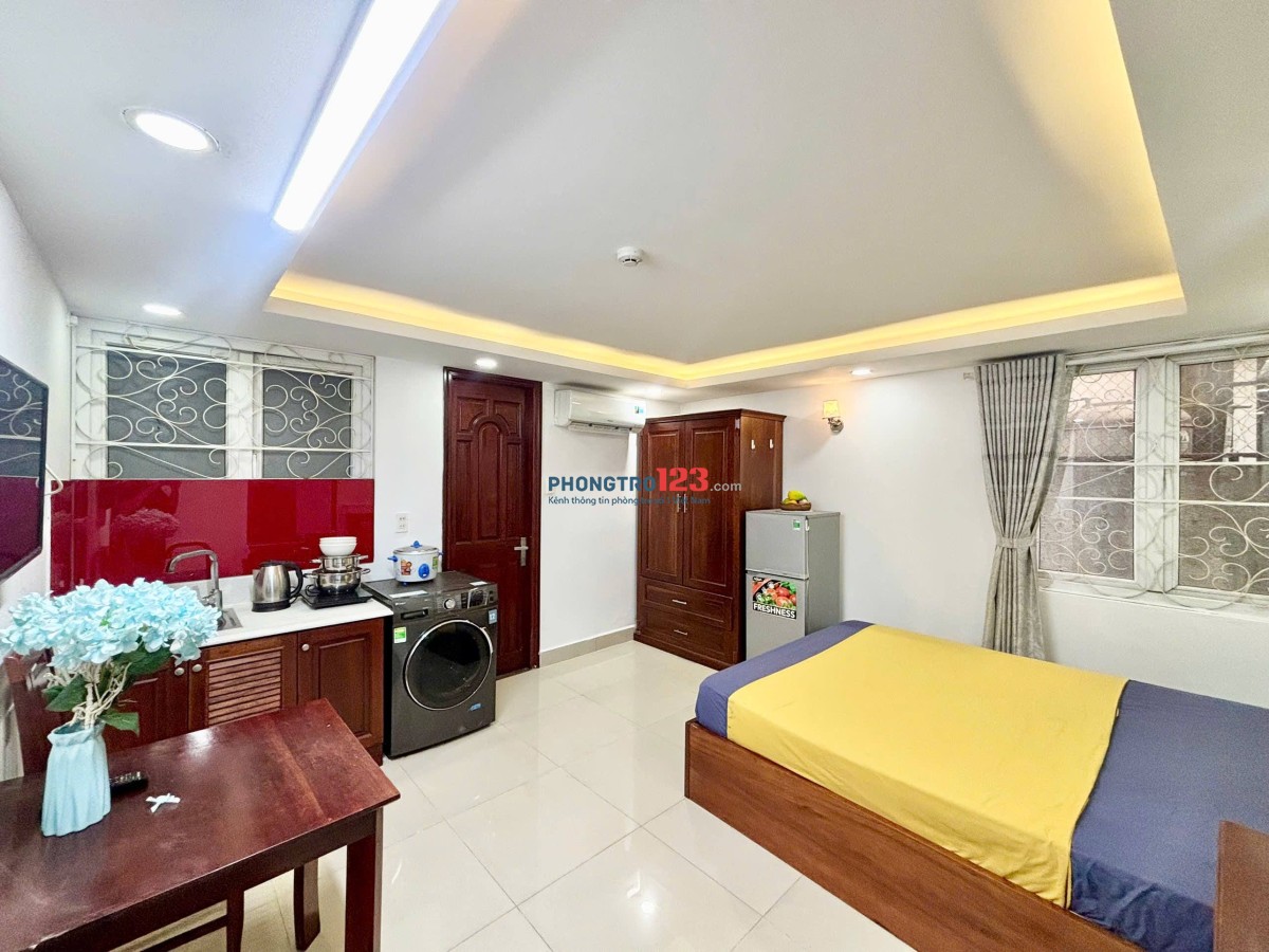 PHÒNG FULL NỘI THẤT CAO CẤP CỬA SỔ LỚN TẠI LƯU NHÂN CHÚ TRUNG TÂM TÂN BÌNH GẦN SÂN BAY TÂN SƠN NHẤT