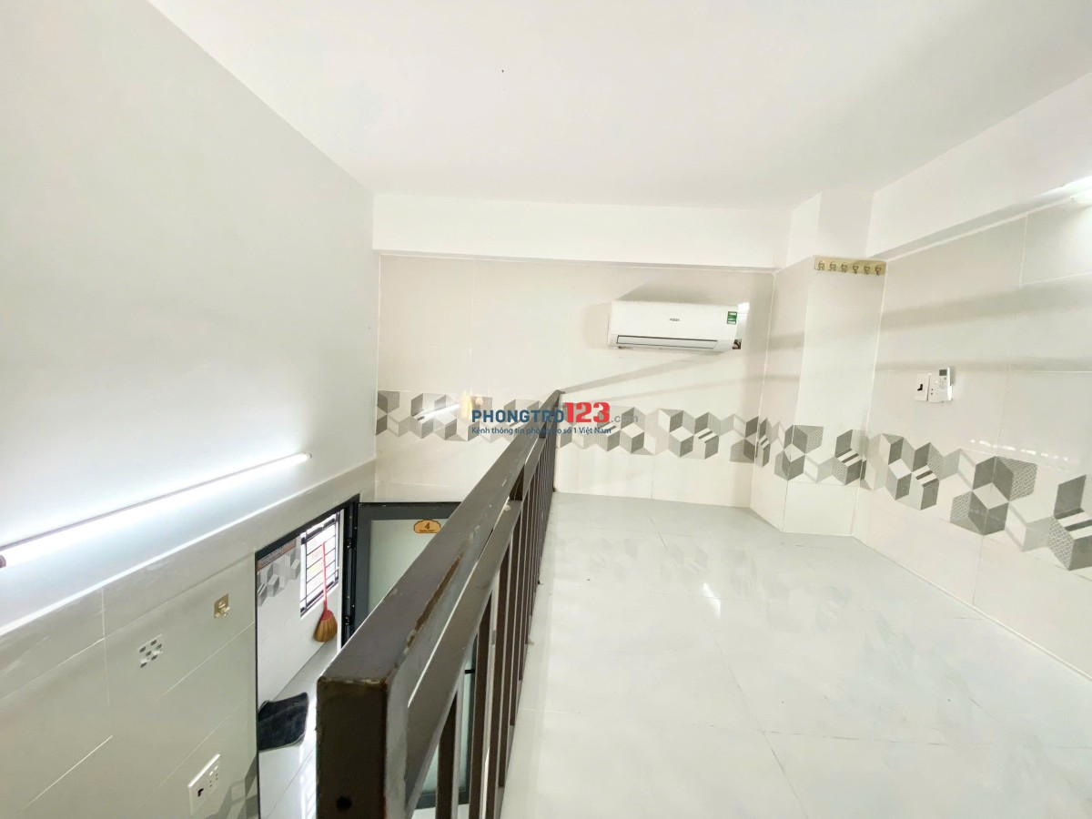 PHÒNG MỚI GÁC LỬNG 1M8 - NGAY NGÃ TƯ BÌNH THÁI - ĐI BỘ ĐẾN CĐ KỸ NGHỆ II - FULL NỘI THẤT