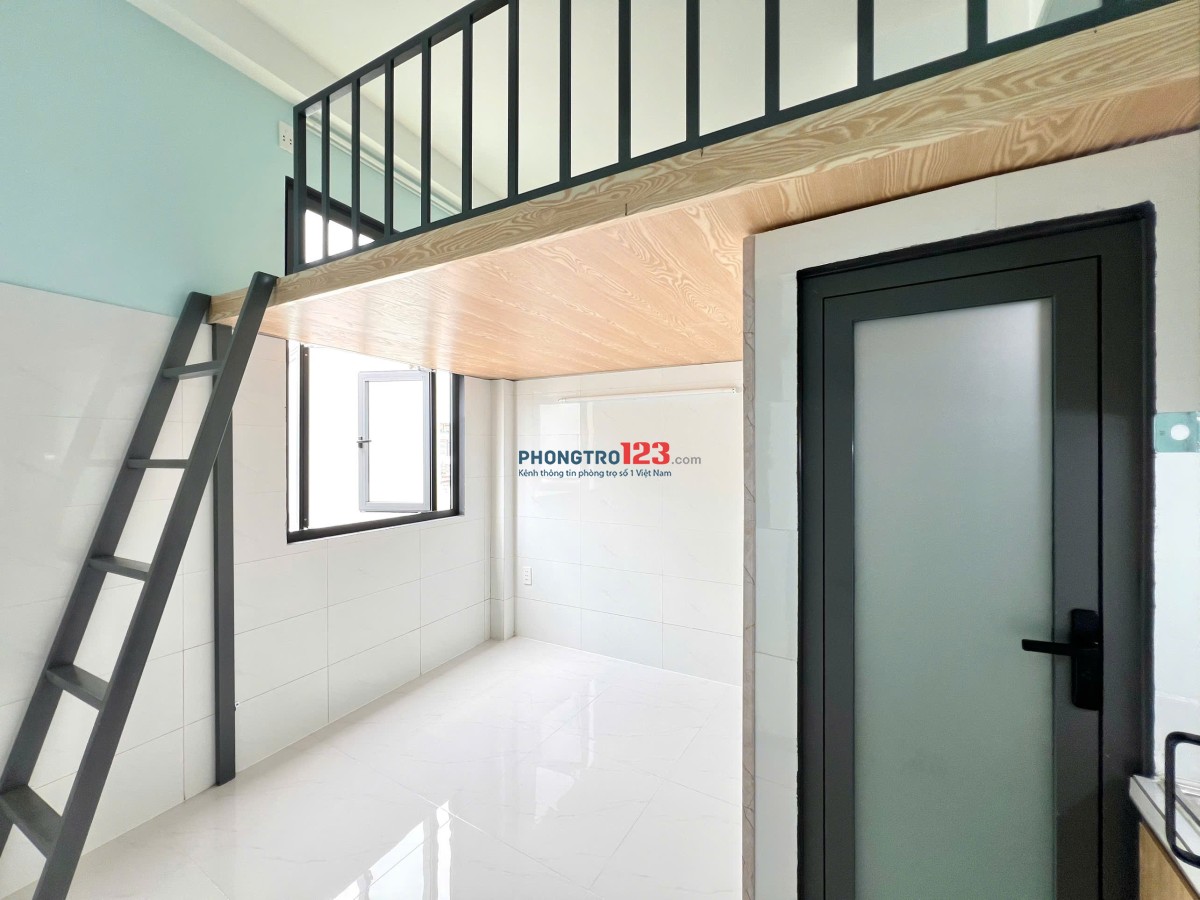 PHÒNG CÓ GÁC CỬA SỔ LỚN - MỚI XÂY TÂN SƠN TÂN BÌNH