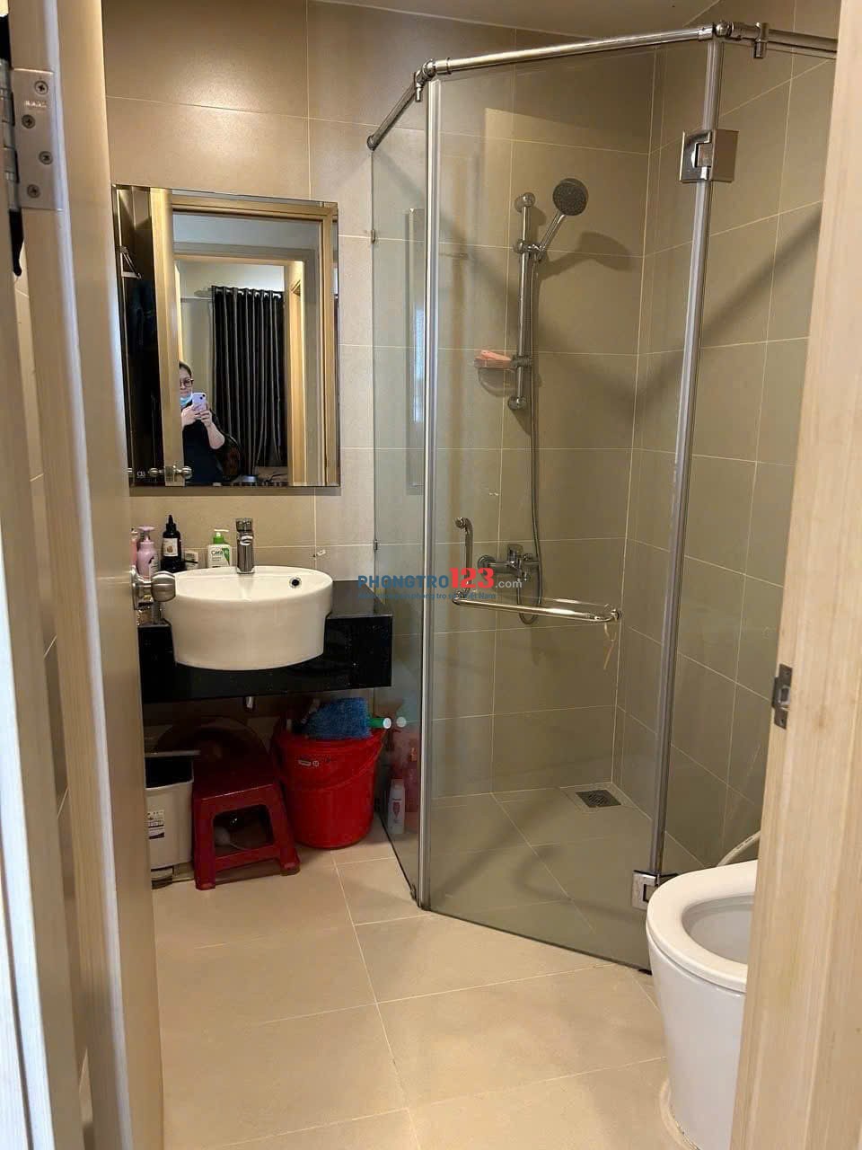 C/c Coopmart, Trường Sa, Q3, 1PN, 1WC, 56m2, Nội thất mới, 10tr/th
