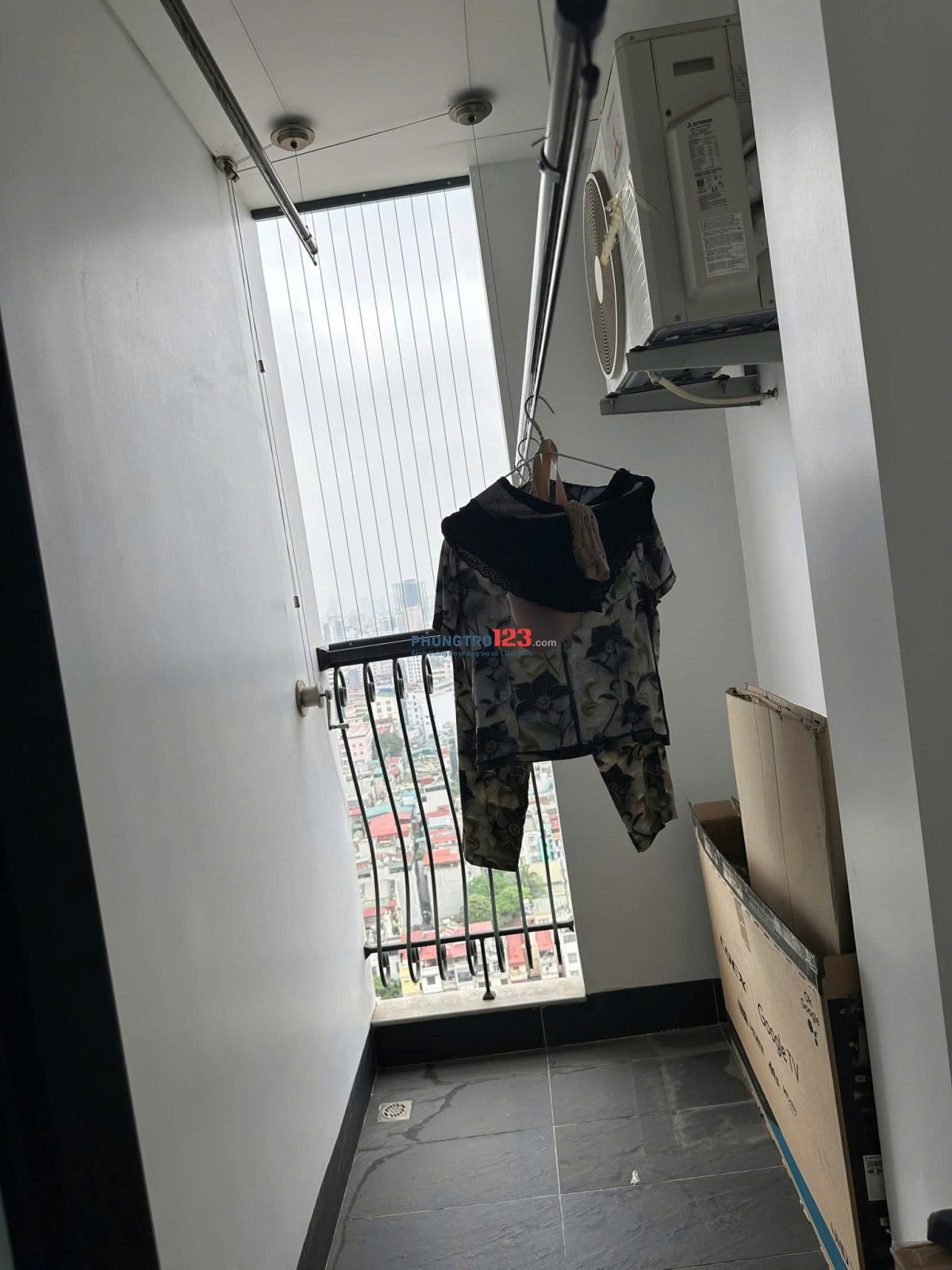 Chung cư Satra, Phan Đăng Lưu, PN, 90m2, 2p ngủ, nhà mới, NT, 16triệu