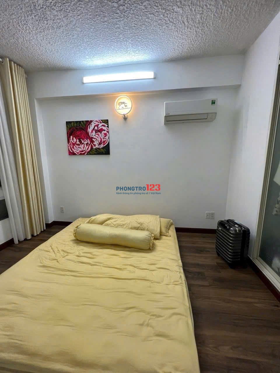 C/c Thái An 3, Nguyễn Văn Quá, Q12: 1p ngủ, 47m2, Bancong, 6tr/th.