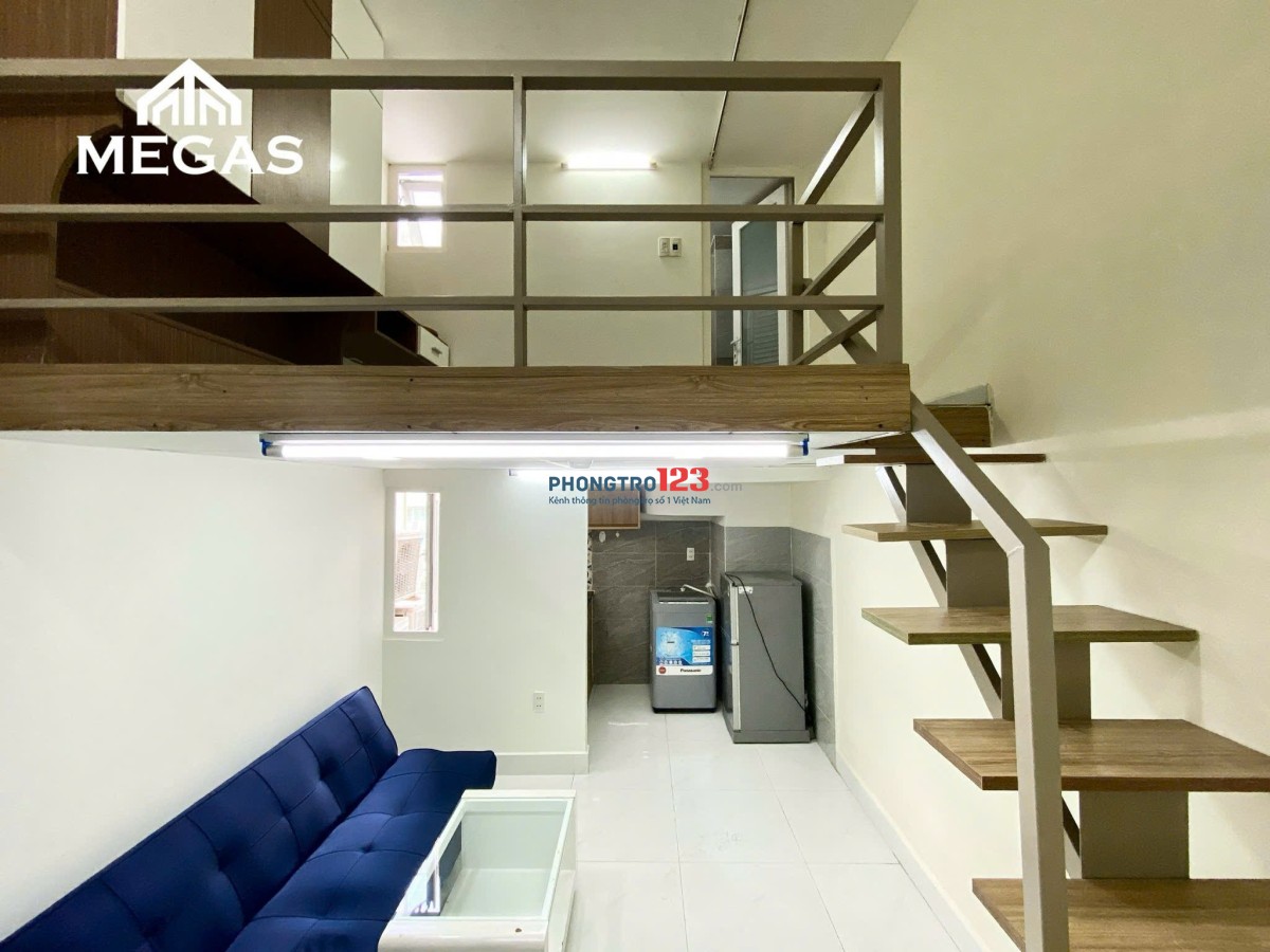 CHO THUÊ CHUNG CƯ MINI DẠNG STUDIO DUPLEX CỬA SỔ MÁY GIẶT RIÊNG NGAY TRUNG TÂM QUẬN 7