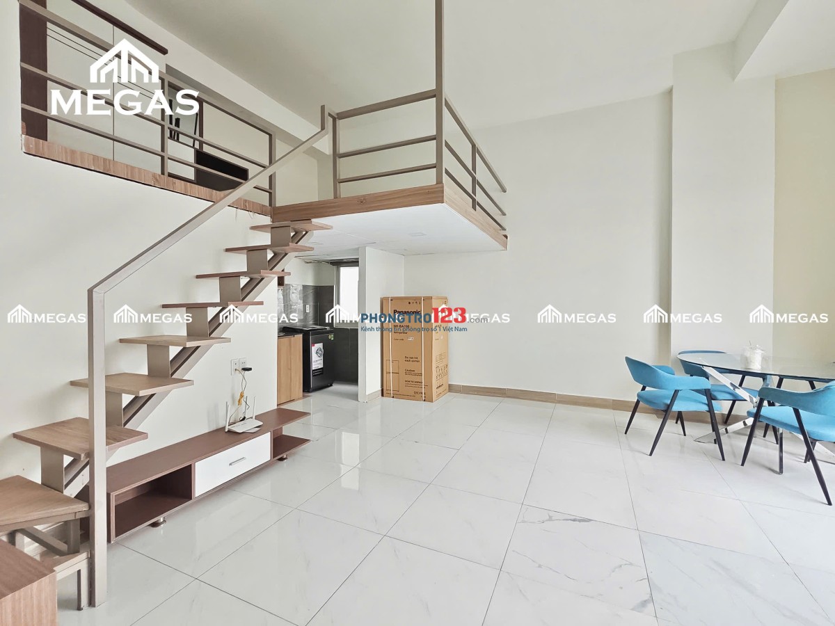 CHO THUÊ CHUNG CƯ MINI DẠNG STUDIO DUPLEX CỬA SỔ MÁY GIẶT RIÊNG NGAY TRUNG TÂM QUẬN 7