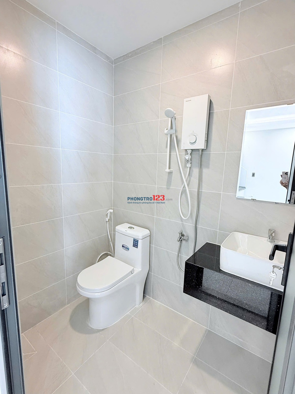 [ HÌNH THẬT GIÁ THẬT ] Căn Hộ Full Nội Thất Tone Trắng Cực Xinh Nhà Mới