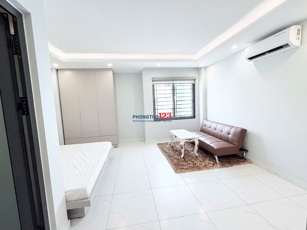 [ HÌNH THẬT GIÁ THẬT ] Căn Hộ Full Nội Thất Tone Trắng Cực Xinh Nhà Mới