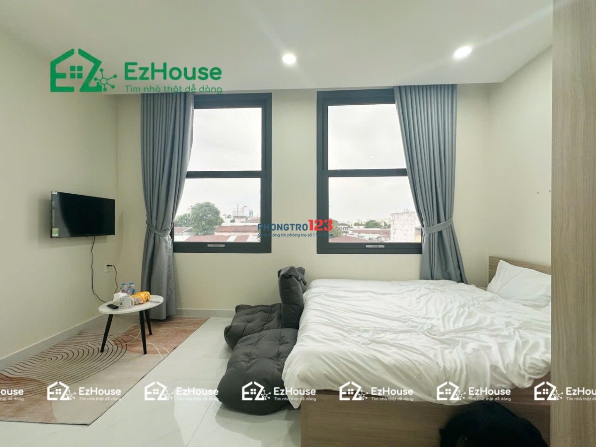 Cho Thuê Studio Hiện Đại Full Nội Thất - Có Cửa Sổ Ở Bình Thạnh