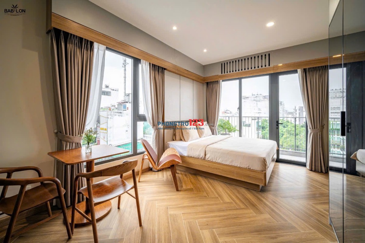 Cho thuê căn hộ mini balcony giá rẽ ngay chợ Bến Thành - Bùi Viện