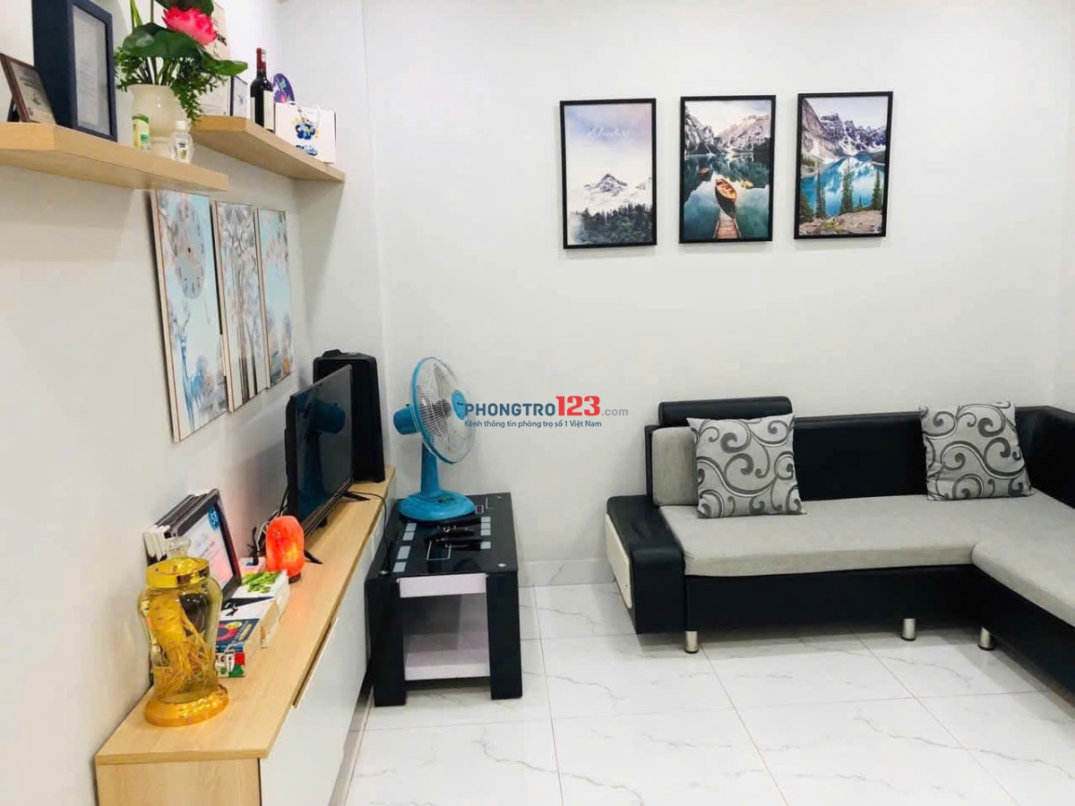 Chung cư Thái An 4, Nguyễn Văn Quá, Q12: 1p ngủ, 50m2, full NT, 6tr/th