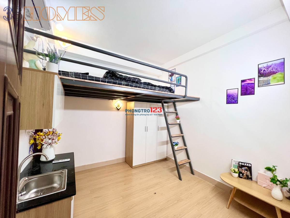  STUDIO GIÁ RẺ BÌNH THẠNH – FULL NỘI THẤT MỚI NGAY BÌNH THẠNH Mai Xuân Thưởng – gần Văn Lang