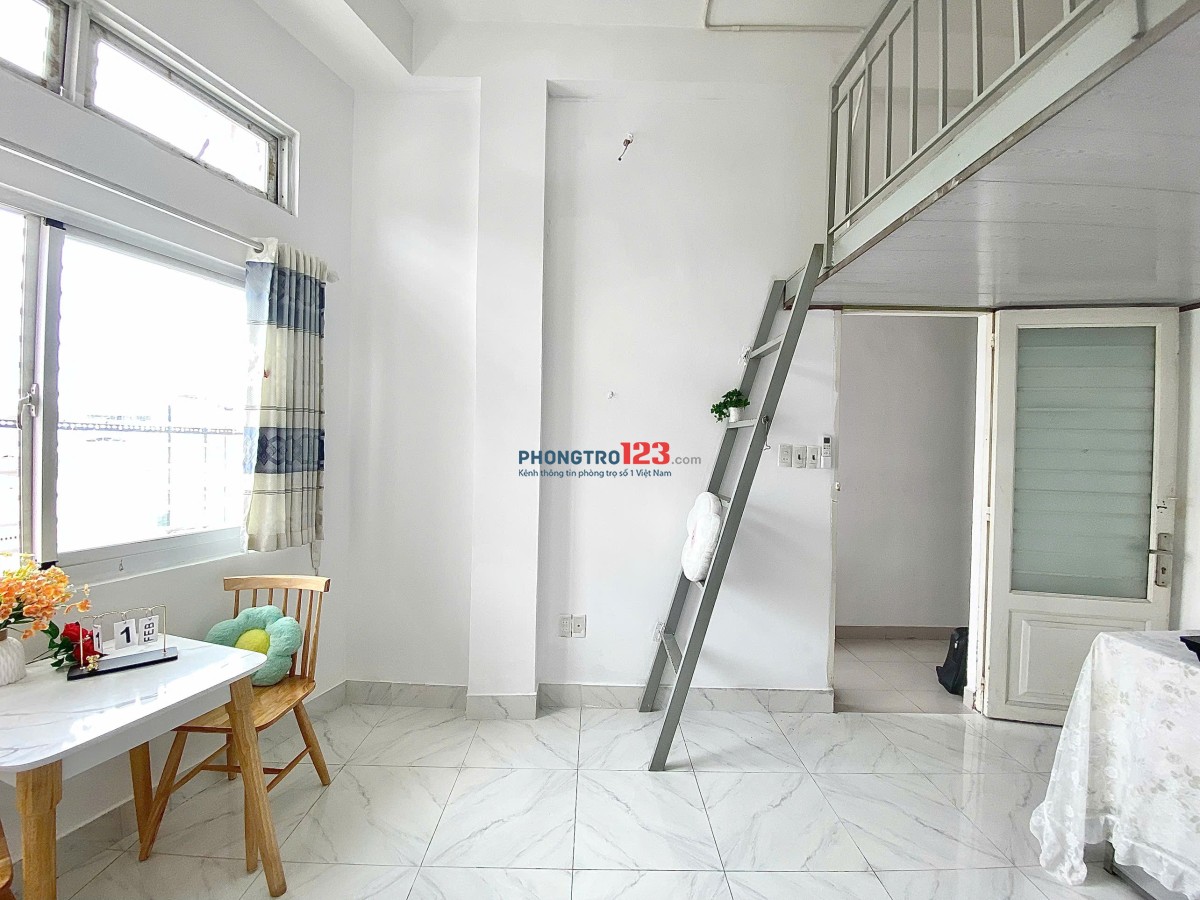 CHO THUÊ PHÒNG DUPLEX CỬA SỔ LỚN FULL NỘI THẤT– ĐƯỜNG TÂN SƠN NHÌ – GẦN ĐH VĂN HIẾN & ĐH CÔNG THƯƠNG
