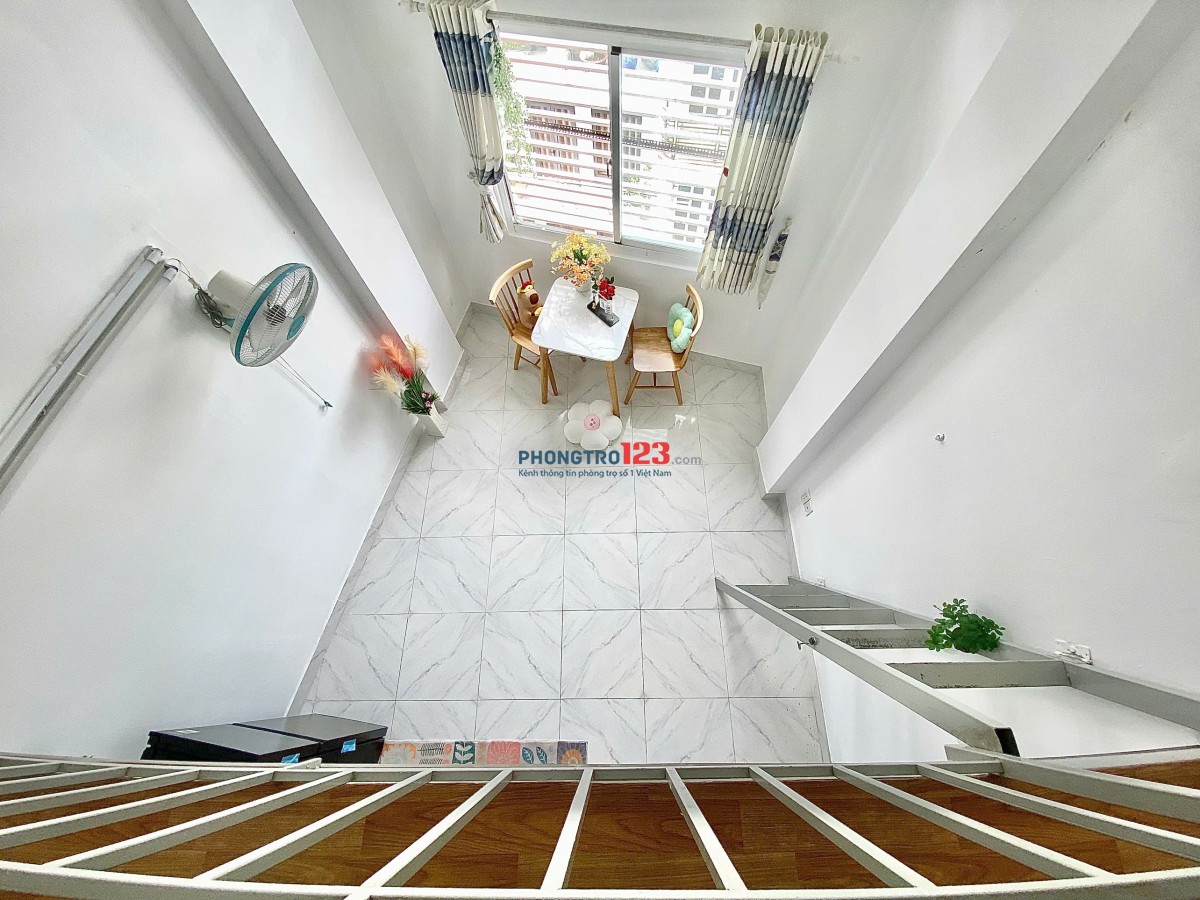 CHO THUÊ PHÒNG DUPLEX CỬA SỔ LỚN FULL NỘI THẤT– ĐƯỜNG TÂN SƠN NHÌ – GẦN ĐH VĂN HIẾN & ĐH CÔNG THƯƠNG