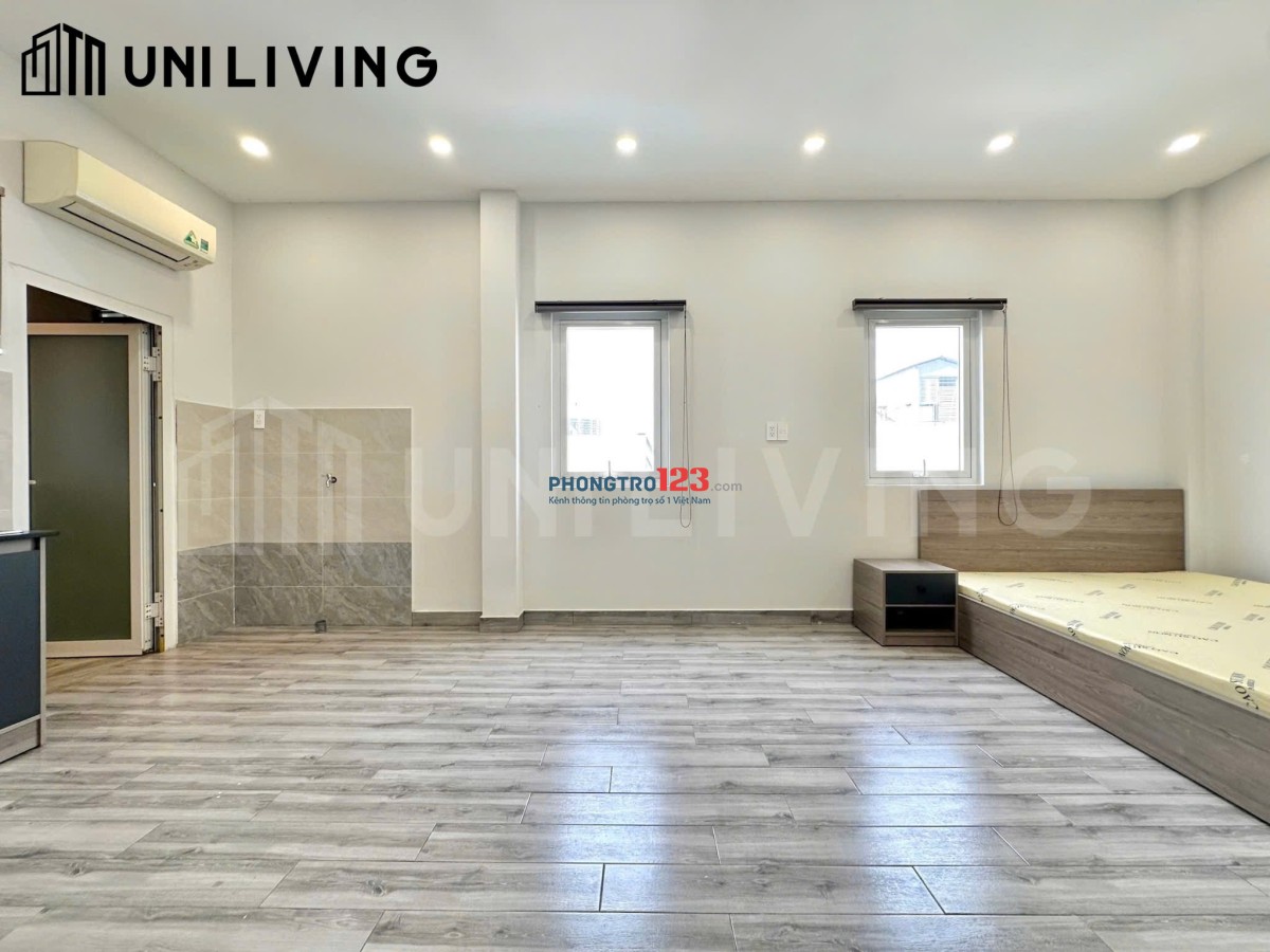 [ HÌNH THẬT GIÁ THẬT ] Căn Hộ Full Nội Thất Diện Tích Lớn Cửa Sổ Lớn Thoáng Mát