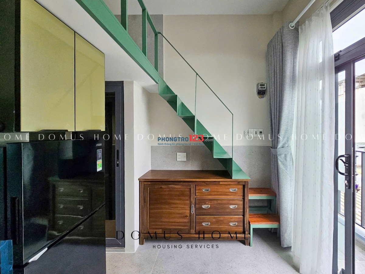 CHO THUÊ DUPLEX BAN CÔNG FULL NỘI THẤT GẦN CẦU TÂN THUẬN