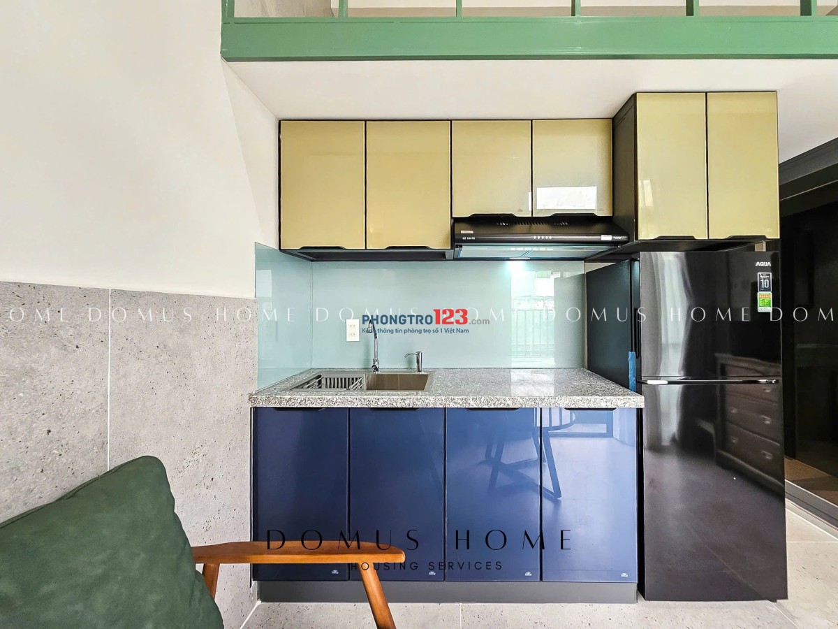 CHO THUÊ DUPLEX BAN CÔNG FULL NỘI THẤT GẦN CẦU TÂN THUẬN