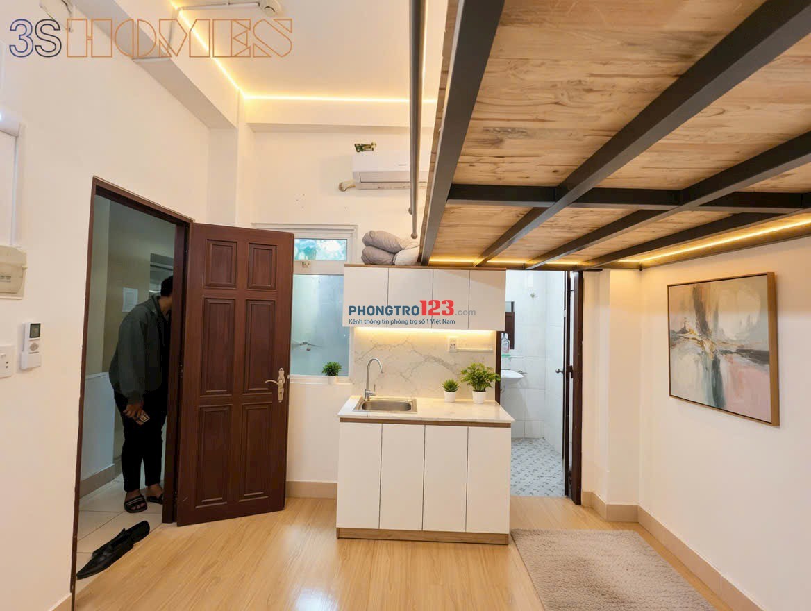  STUDIO GIÁ RẺ BÌNH THẠNH – FULL NỘI THẤT MỚI NGAY BÌNH THẠNH Mai Xuân Thưởng – gần Văn Lang