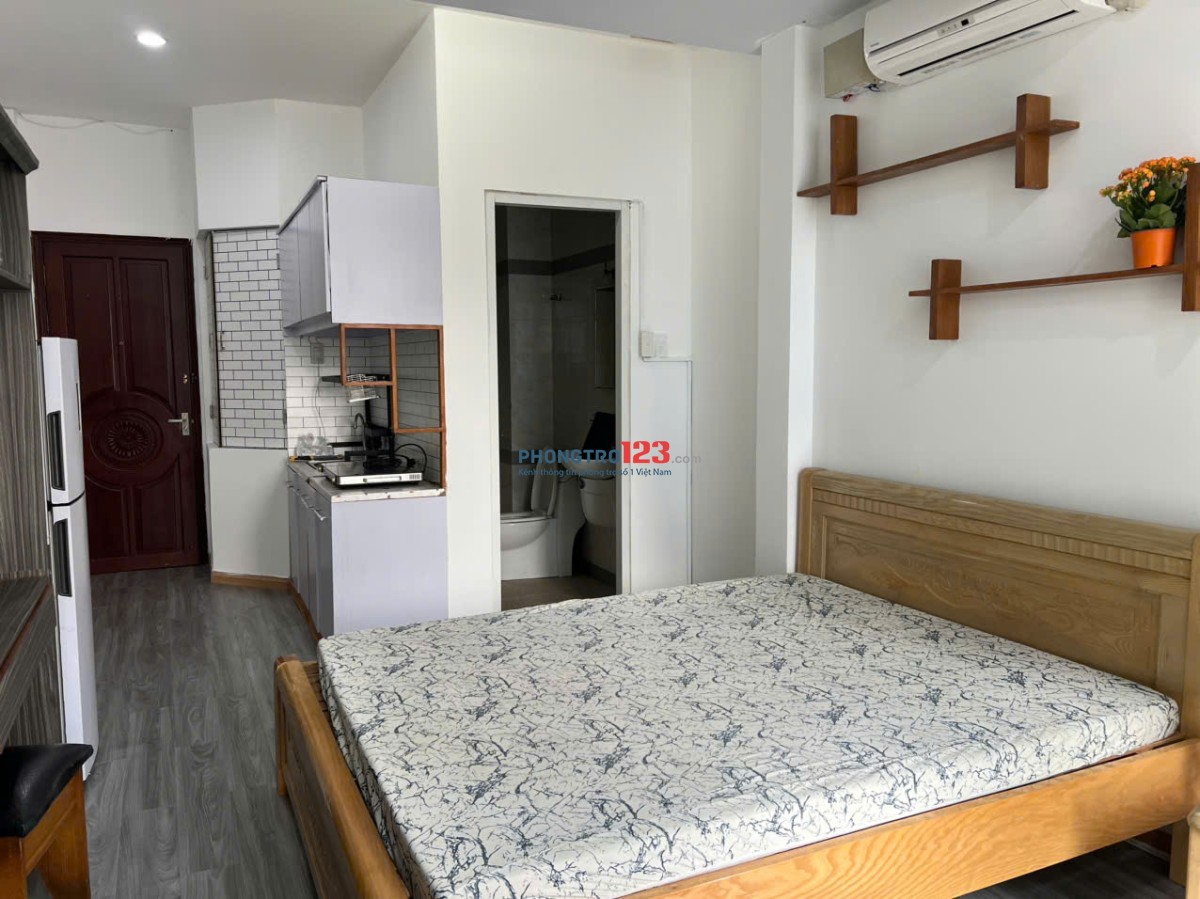 CĂN HỘ DỊCH VỤ MÁY GIẶT RIÊNG, CỬA SỔ LỚN XÔ VIẾT NGHỆ TĨNH - BÌNH THẠNH - GẦN NGÃ TƯ HÀNG XANH