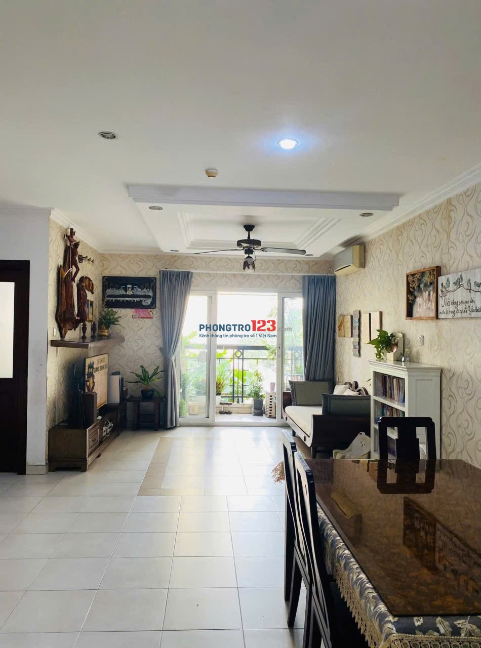 Cho thuê căn 3p ngủ có nội thất C/c NGuyễn Ngọc Phương giá 14tr/th