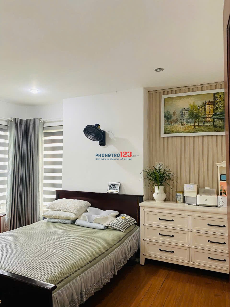 Cho thuê căn 3p ngủ có nội thất C/c NGuyễn Ngọc Phương giá 14tr/th