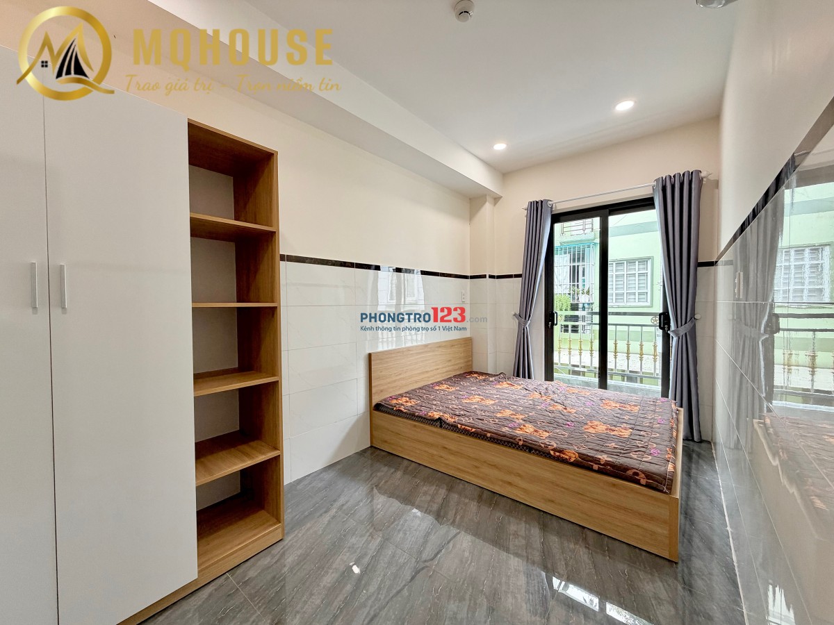 Căn Hộ 2PN Full NT Ban công, Máy giặt riêng, Gần Ốc Đào, Nguyễn Trãi, Quận 1