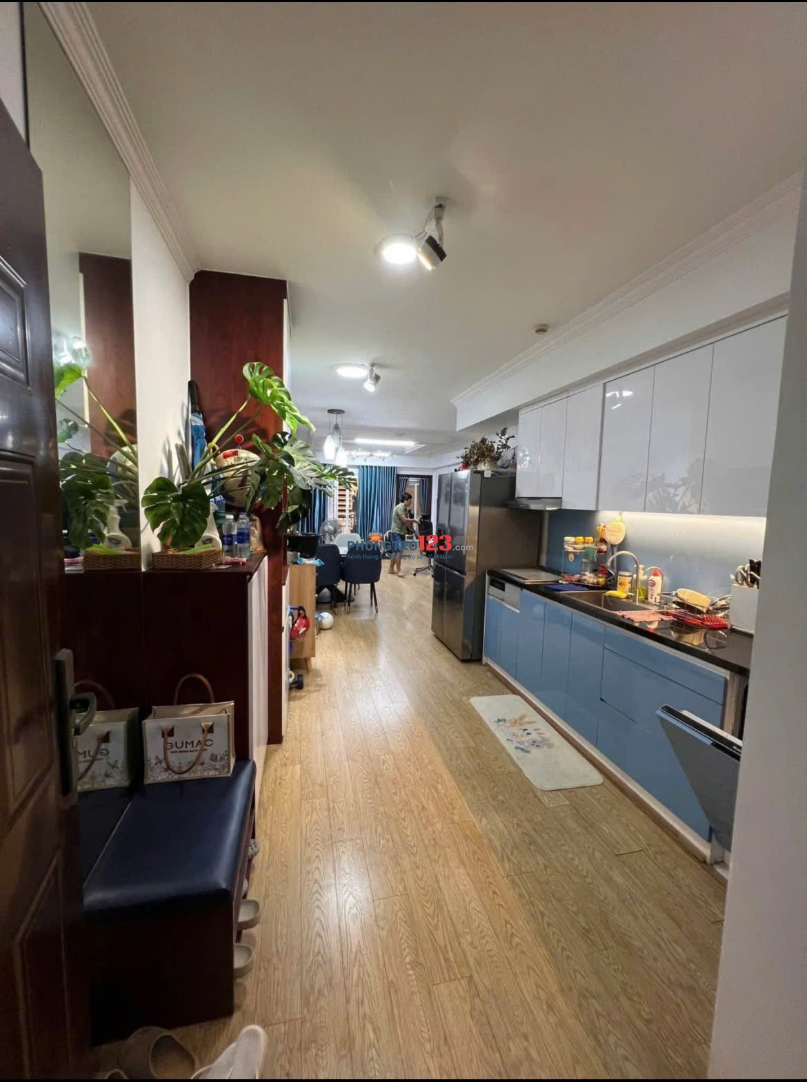 Chung cư Mỹ Phước, chợ Bà Chiểu, BT, 3PN, 2WC, full NT, 13,5tr/th