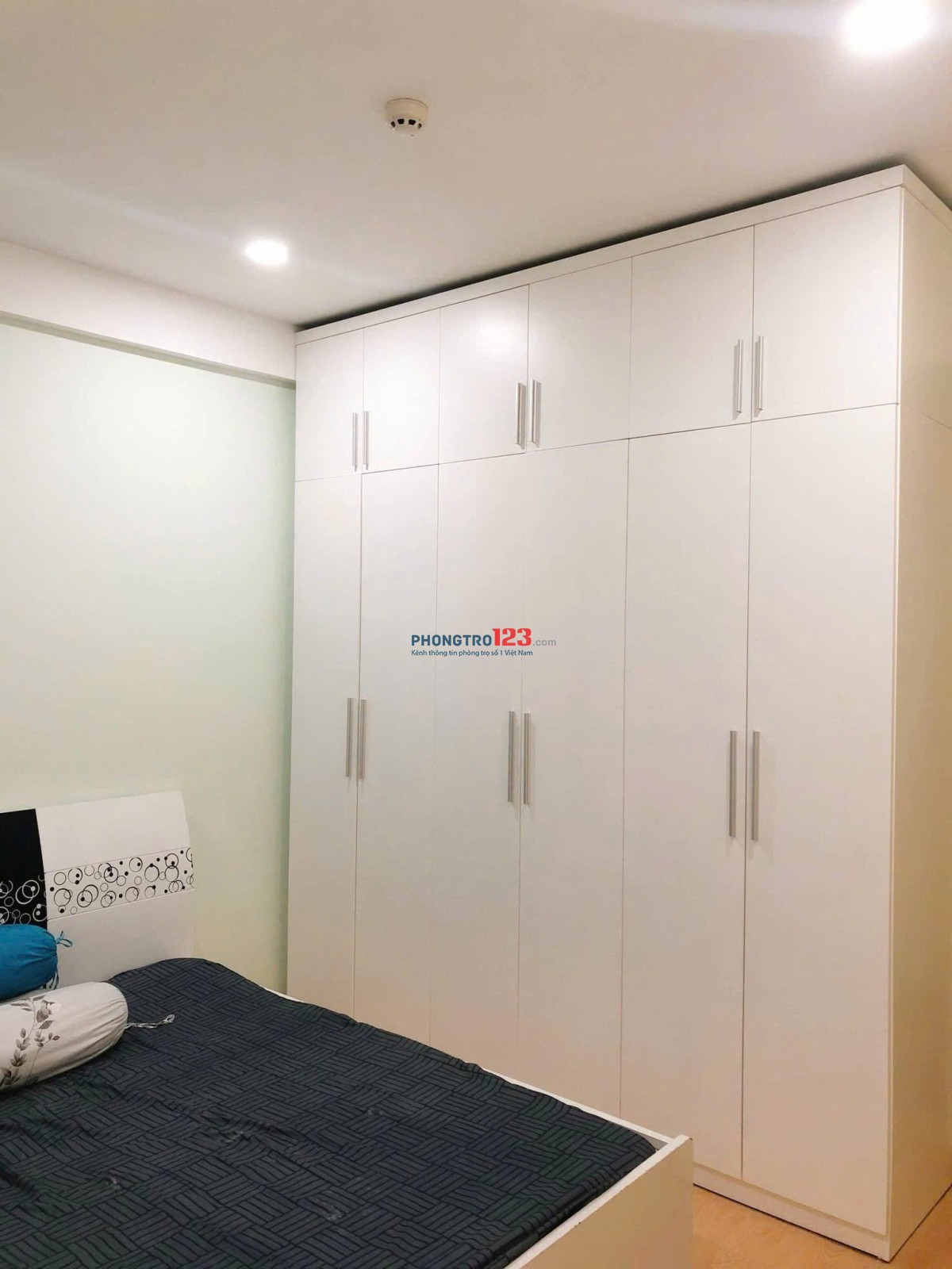 Căn hộ mới sơn, 74m2, 2PN, 2WC, giá 9tr5/th, Carillon 2, Trịnh Đình Thảo, TP.