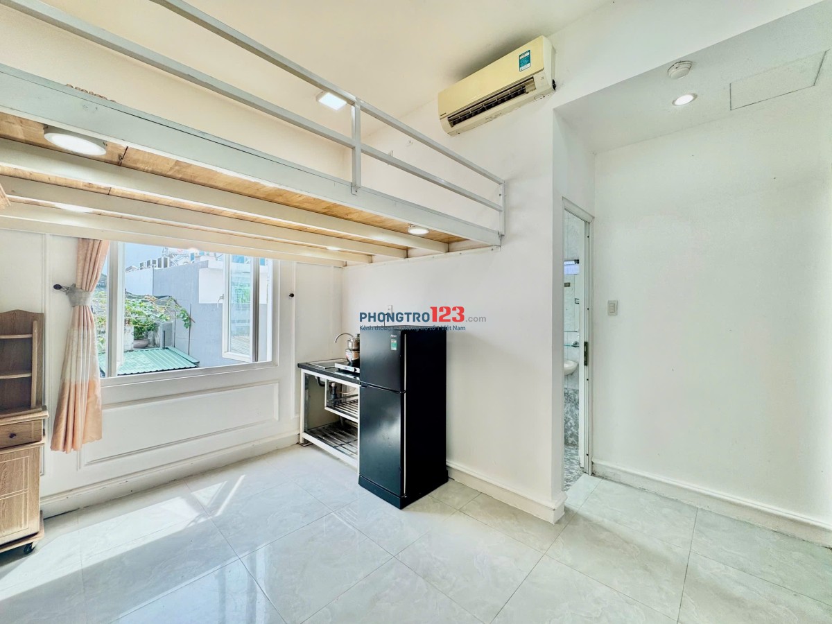 NGAY CHỢ TÂN HƯƠNG, ĐH CÔNG THƯƠNG - GÁC FULL NỘI THẤT GIÁ HẤP DẪN