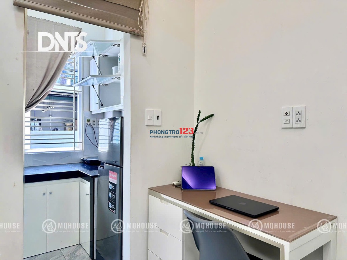 1PN thang máy Hai Bà Trưng gần chợ Tân Định, Công Viên Lê Văn Tám Quận 1 giáp ranh Quận 3, Phú Nhuận
