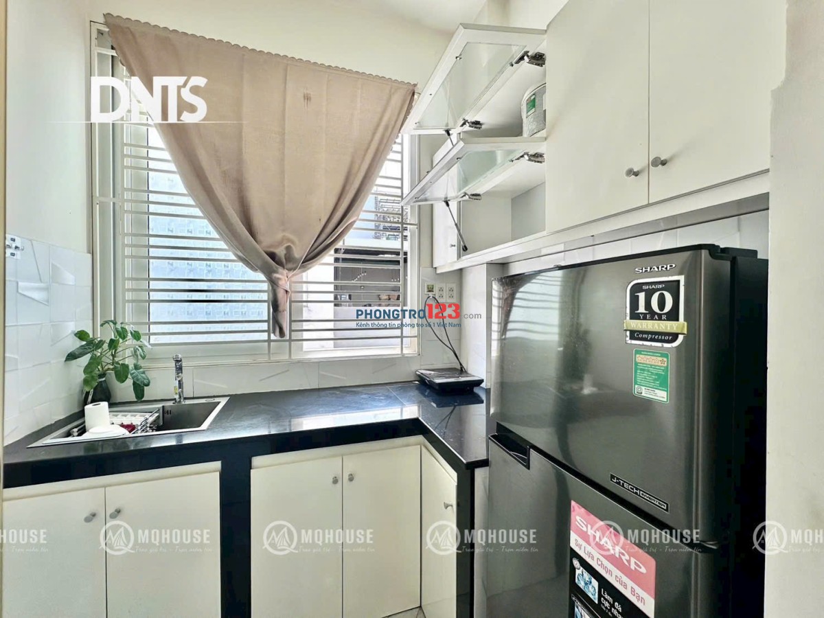 1PN thang máy Hai Bà Trưng gần chợ Tân Định, Công Viên Lê Văn Tám Quận 1 giáp ranh Quận 3, Phú Nhuận