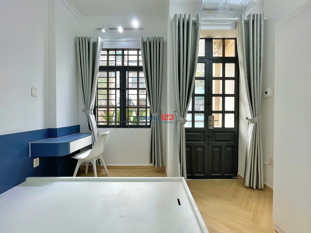 CHO THUÊ 1 PHÒNG NGỦ FULL NỘI THẤT – NGUYỄN HỮU CẢNH | BÌNH THẠNH I KHU HÀNG XANH, TIỆN ĐI QUẬN 1