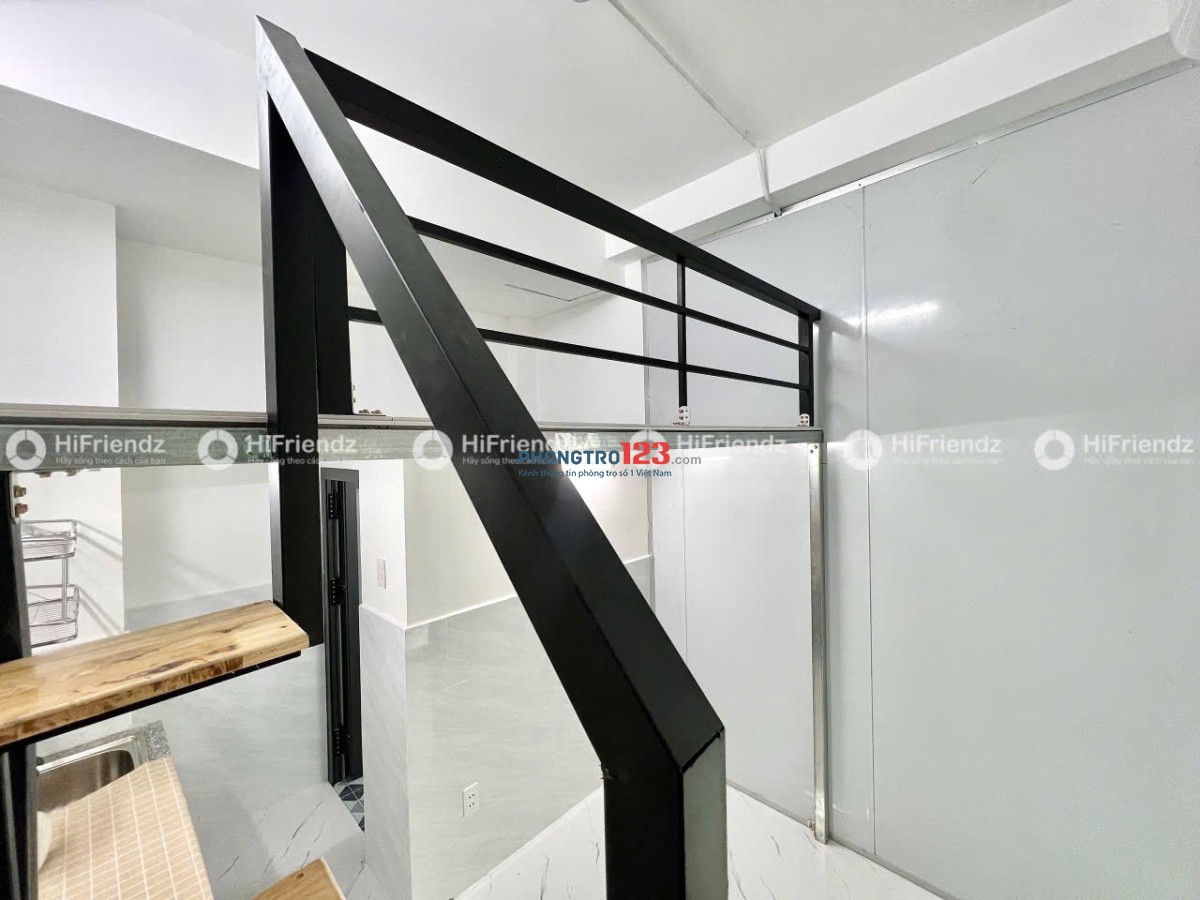 PHÒNG CÓ GÁC BANCOL SẴN MÁY LẠNH 25M2 NGAY EAON TÂN PHÚ