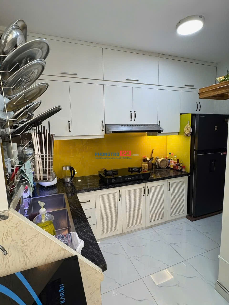 Chung cư Nguyễn Ngọc Phương, BT: 14triệu, 3p ngủ, full nội thất, nhà mới