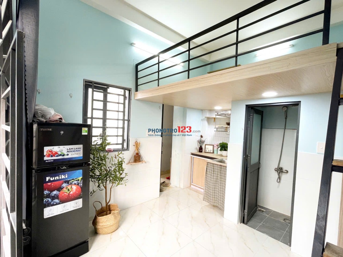 Ngay Công Viên Làng Hoa, Lê Văn Thọ, chợ Hạnh Thông TâyNhà mới, đầy đủ nội thất- Giá: 3.490.000đ
