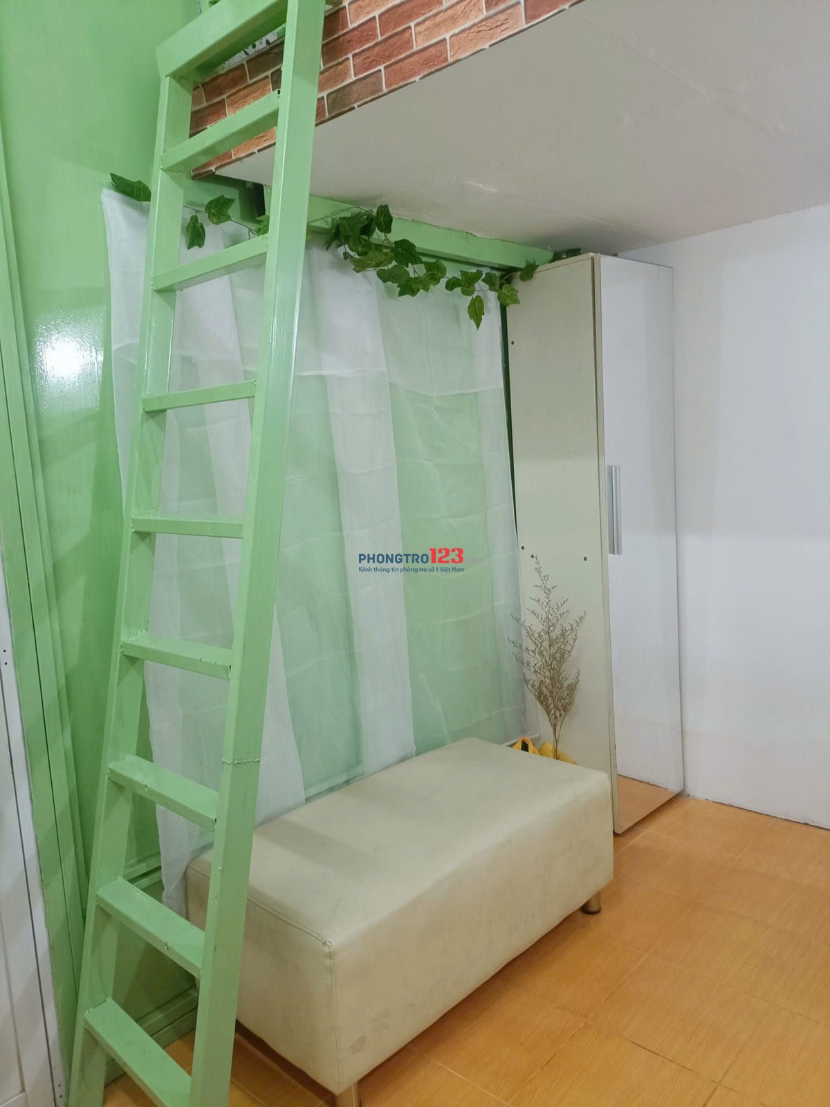 4tr phòng trọ Duplex gồm 1PN gác ngủ, 1 WC, full nội thất, phù hợp cho các bạn trẻ thích sự tiện ngh