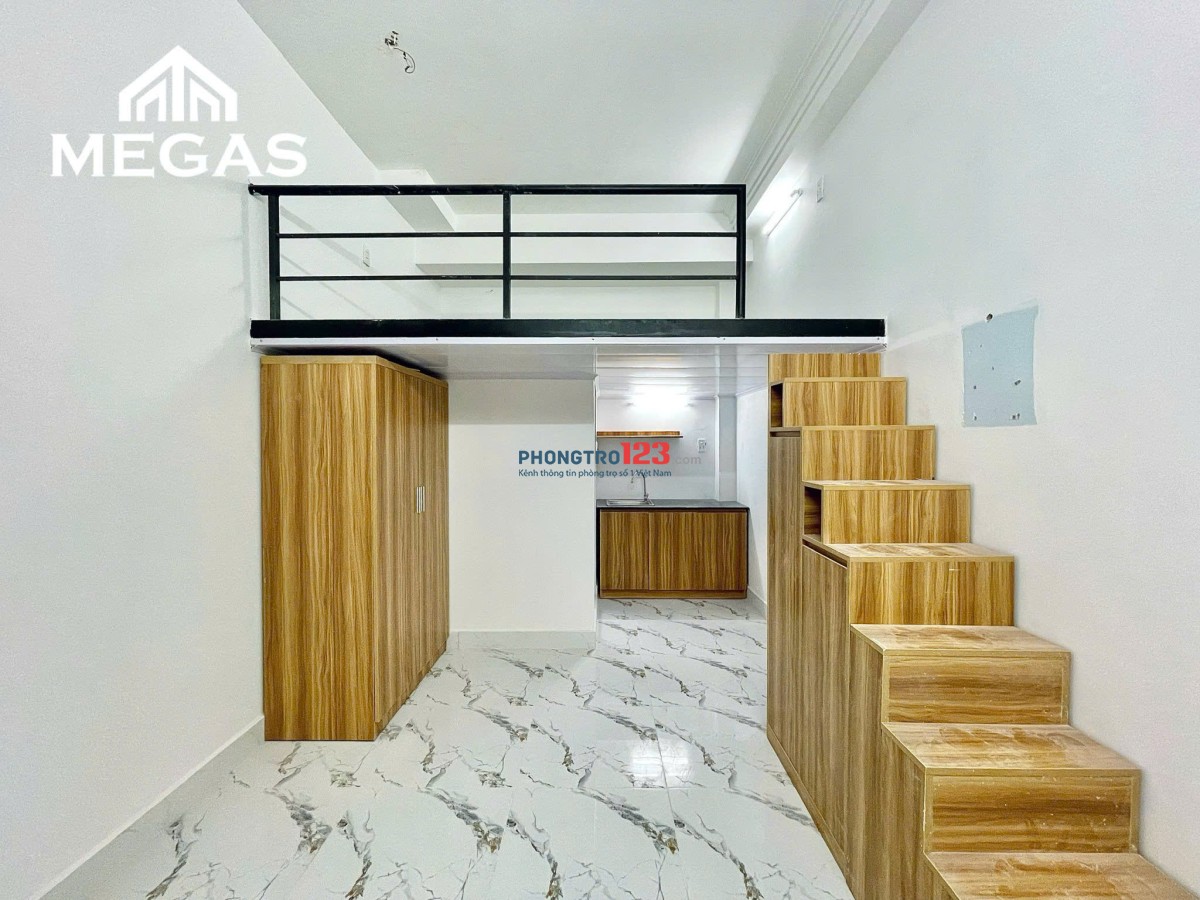 Vị trí: Hà Huy Giáp, khai Trương 20P Đang Xây. Gác cao, siêu thoáng