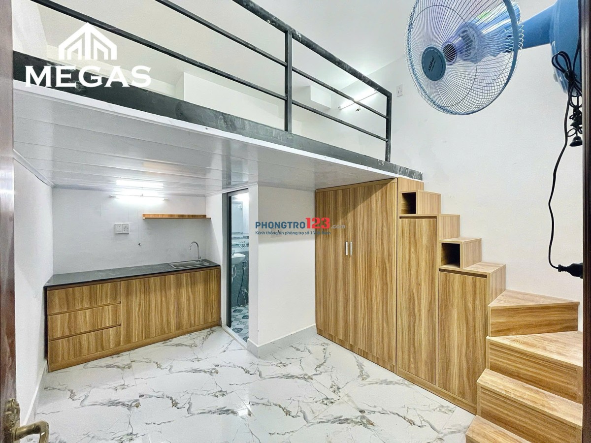 Vị trí: Hà Huy Giáp, khai Trương 20P Đang Xây. Gác cao, siêu thoáng
