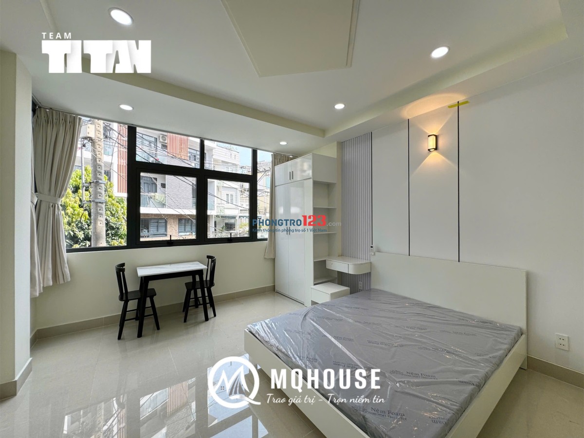 CHO THUÊ PHÒNG CÓ NỘI THẤT CỬA SỔ LỚN - MÁY GIẶT RIÊNG GẦN CHỢ BÀ CHIỂU- LÊ TRỰC QUẬN BÌNH THẠNH